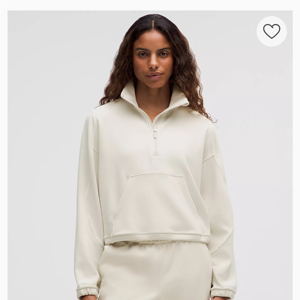 Lululemon brushed softstream Half-Zip